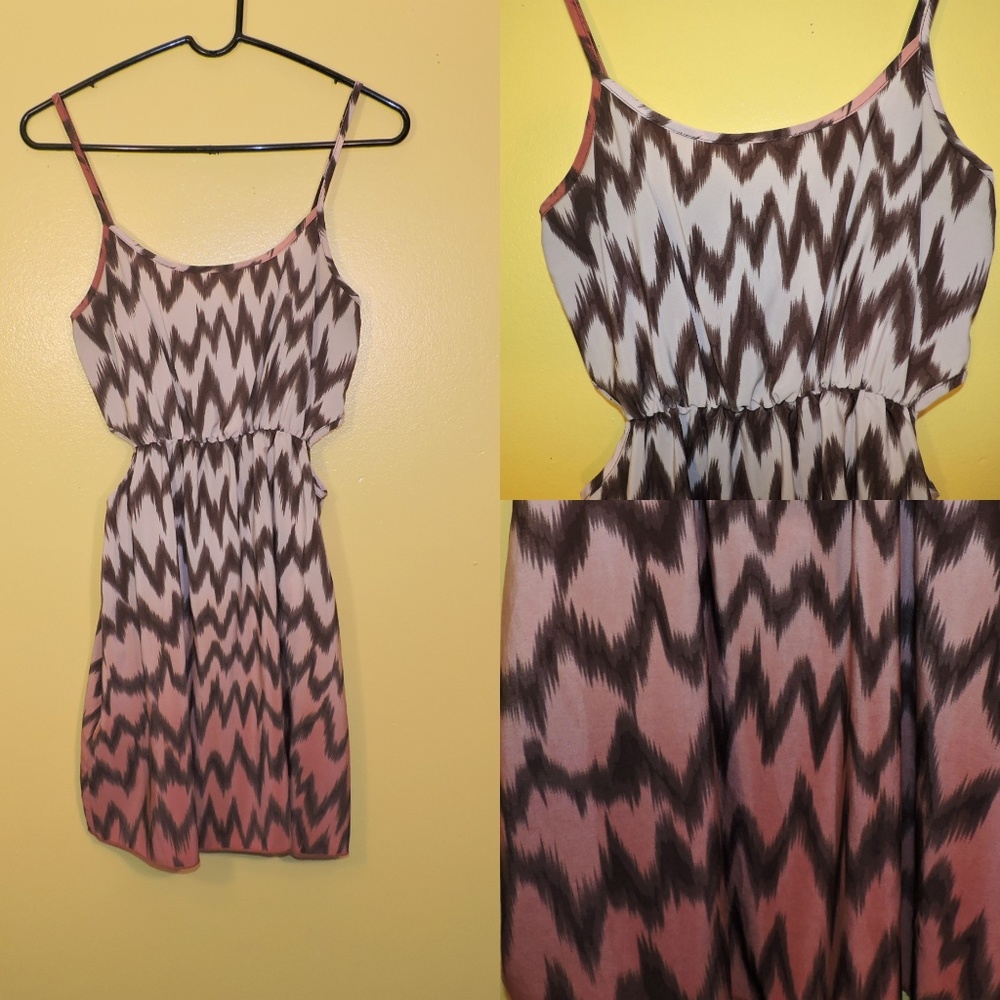 PINK OMBRE DRESS